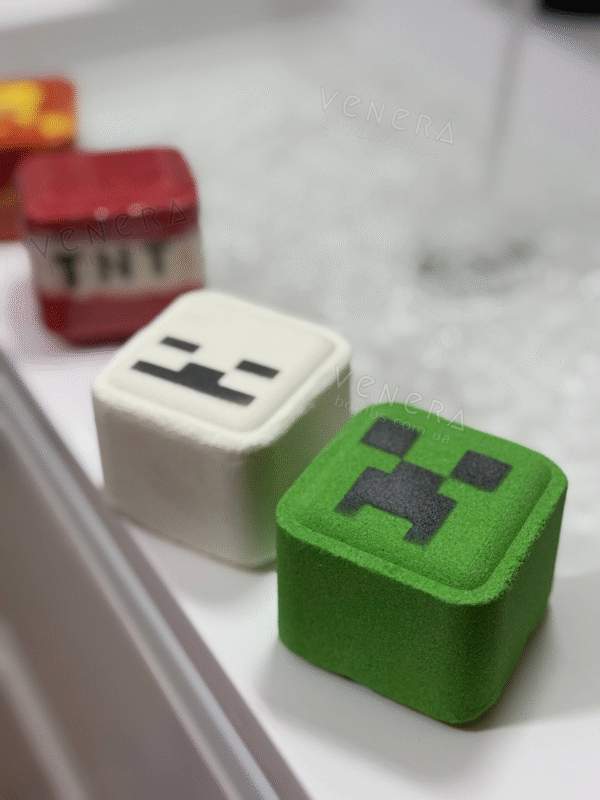 Подарунковий набір бомбочок для ванни «Майнкрафт»