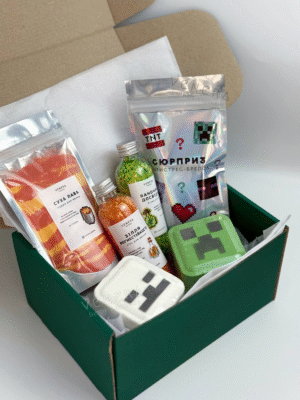 Подарунковий набір «Світ Майнкрафт» з сюрпризом