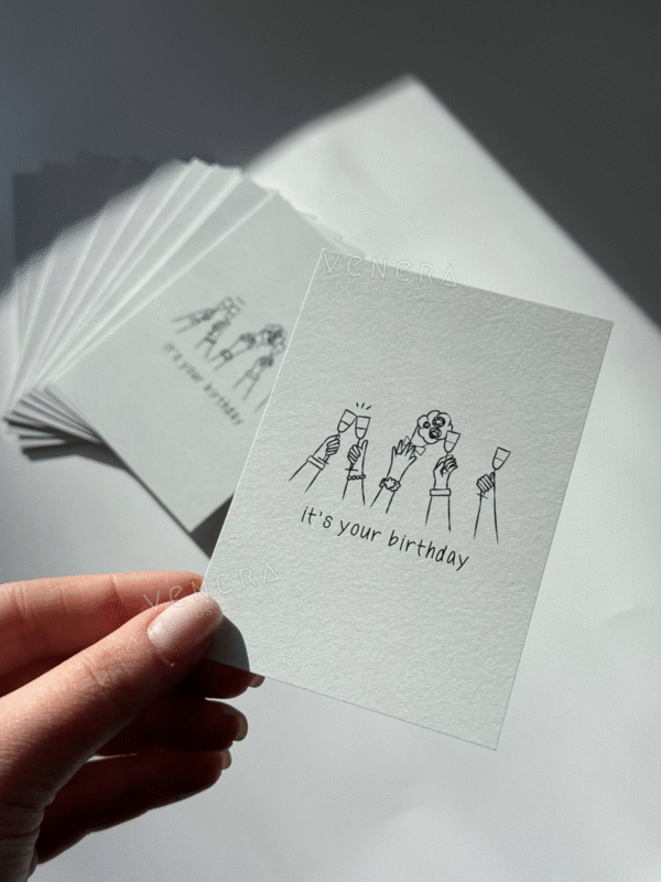 Листівка «It's your birthday»